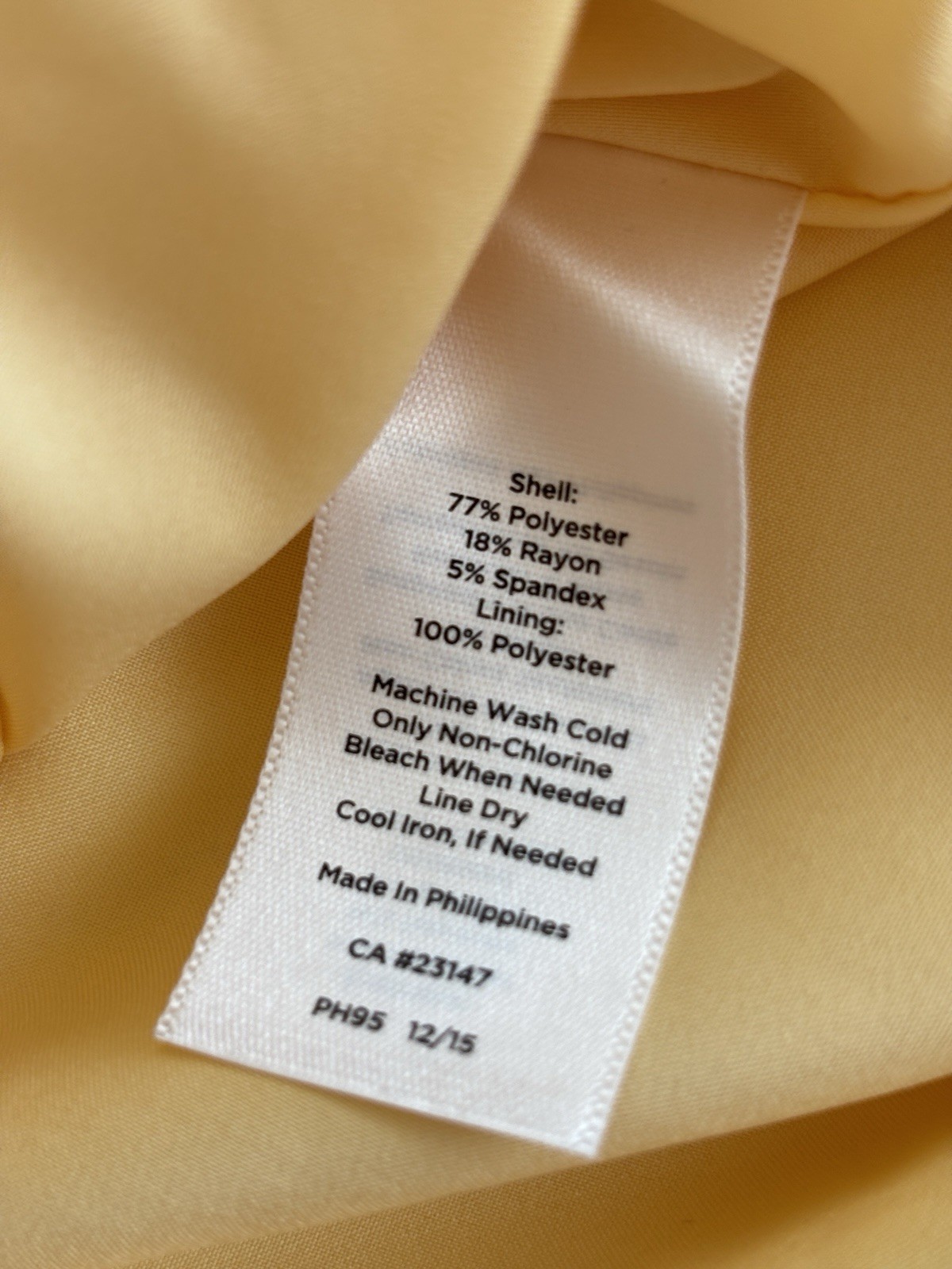Talbots Fit & Flare Dress Women’s Size 6P Yellow Spring Cottagecore Fairycore