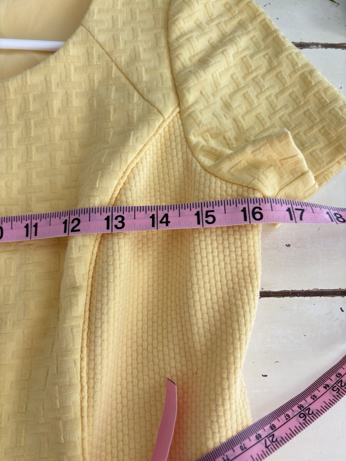 Talbots Fit & Flare Dress Women’s Size 6P Yellow Spring Cottagecore Fairycore