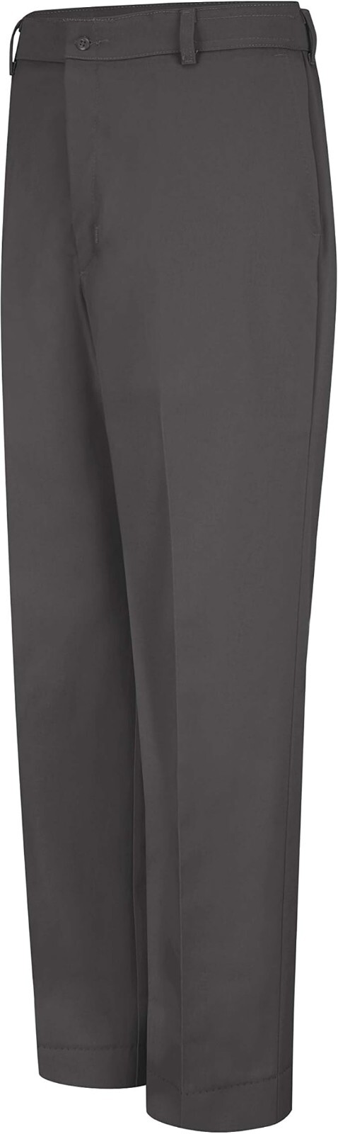 Red Kap Men’s Stain Resistant, Flat Front Work Pants, Charcoal