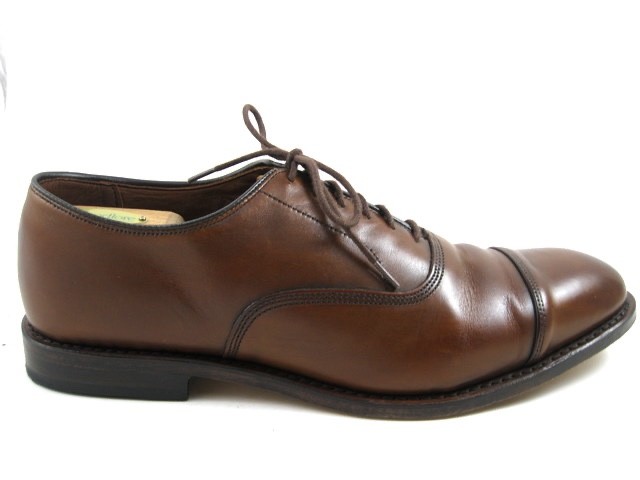 Allen Edmonds “PARK AVENUE” Cap-Toe Oxfords 11.5 D Chili Made in USA (787N)