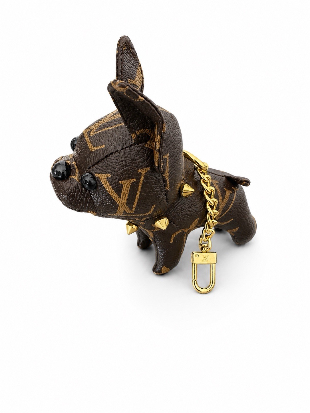 French Bulldog Bag Charm Key Chain | Designer Style Purse Accessory