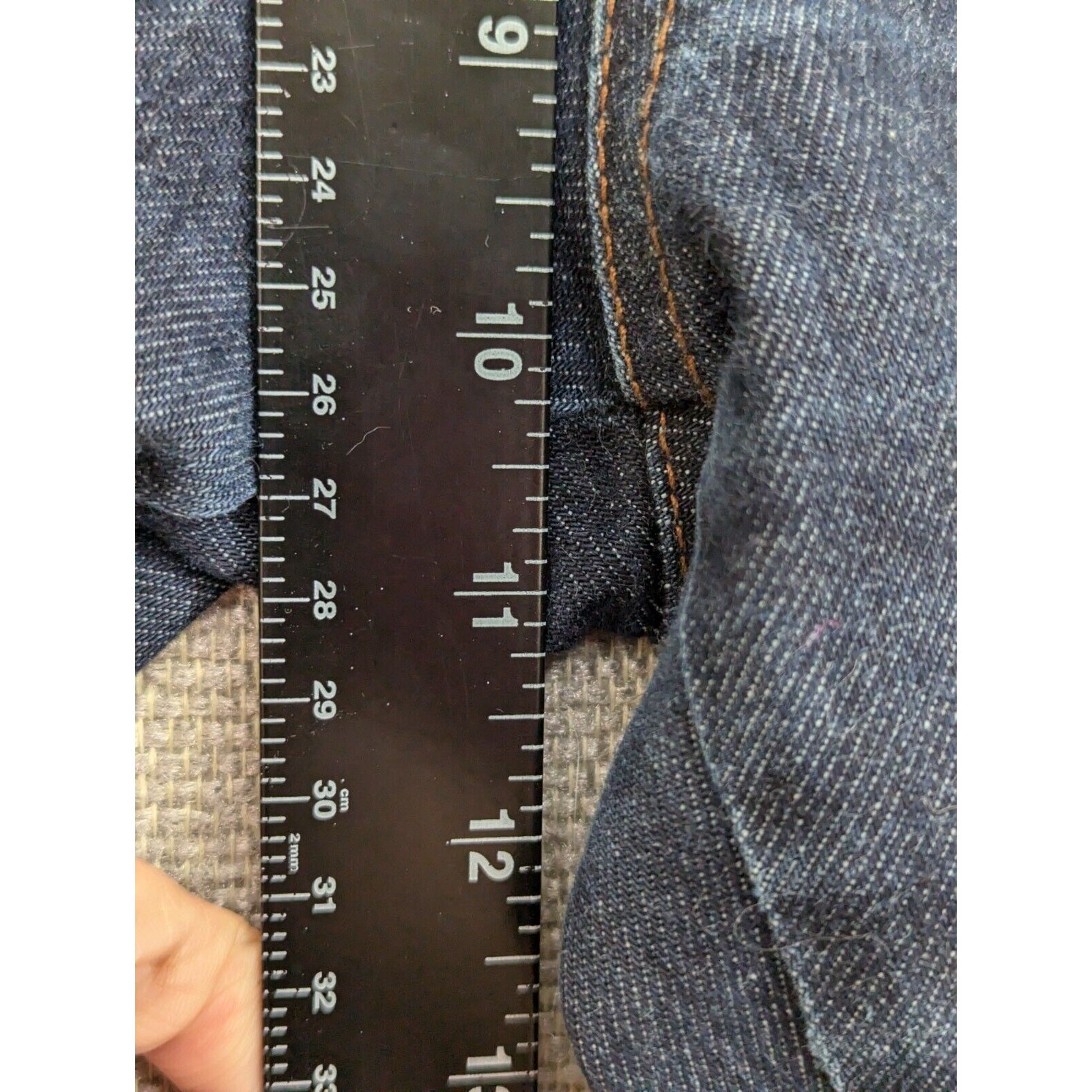 Calvin Klein Blue Jeans Size 8 Straight Leg Stretch -0125G200