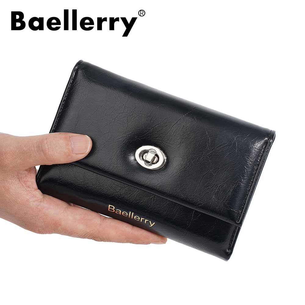 Fashion Women’s Wallets Credit Card Holder Hasp Leather Zipper Coin Pocket Purse