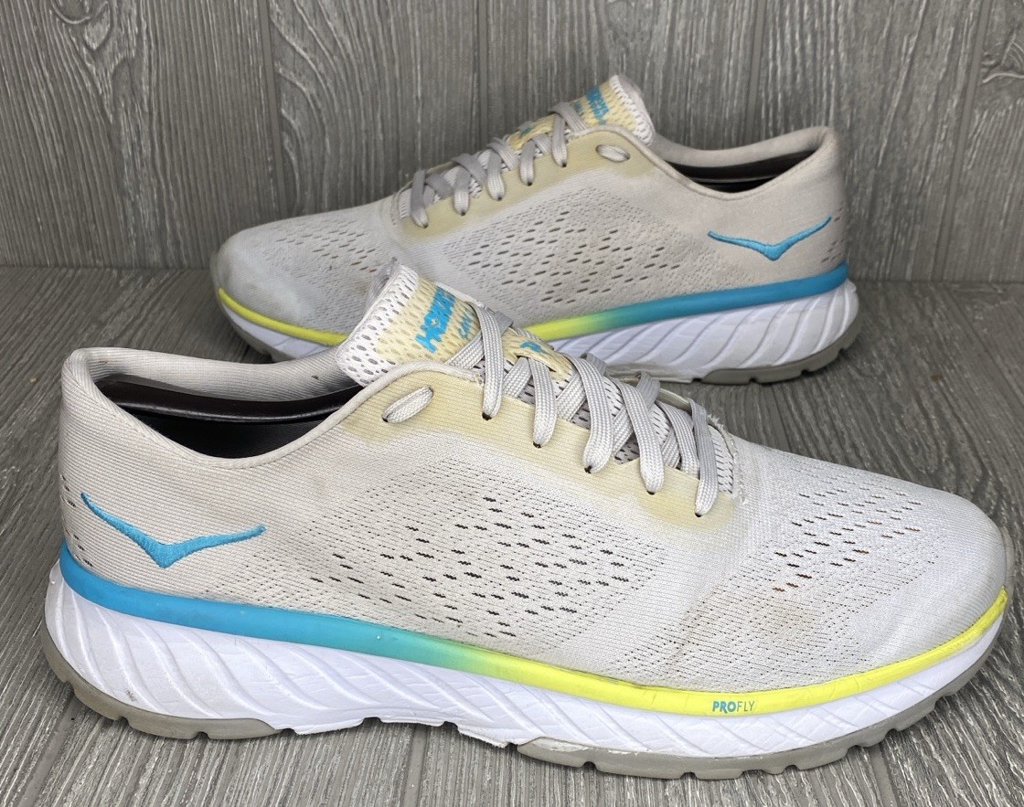 Hoka One One Cavu 2 Marl Blue Air Athletic Running Shoes Sneaker Women’s Size 9