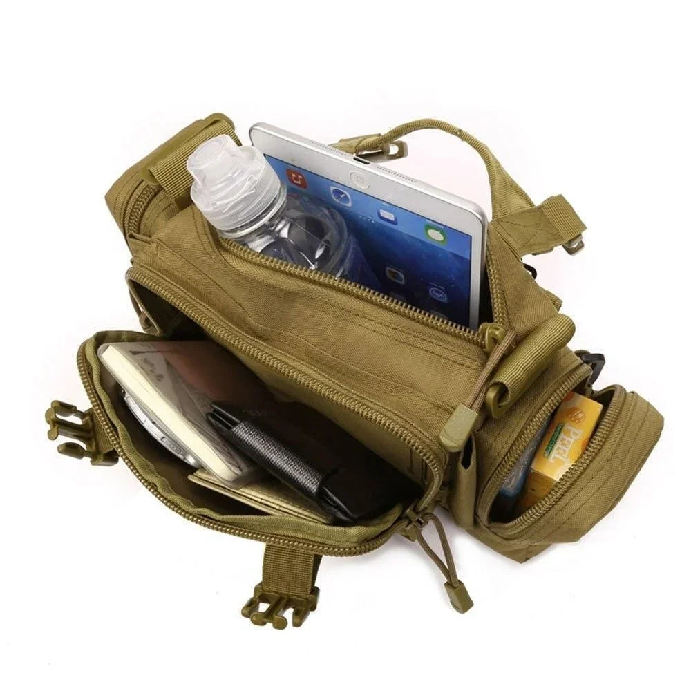 Crossbody Sling Chest Bag Multifunctional Outdoor Backpack Tactical Waist Pack