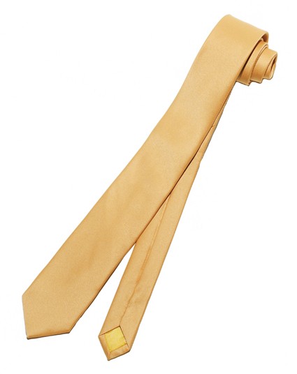 COVONA Narrow NeckTie Skinny APRICOT Thin Men’s Neck Tie 2.5″ Wide