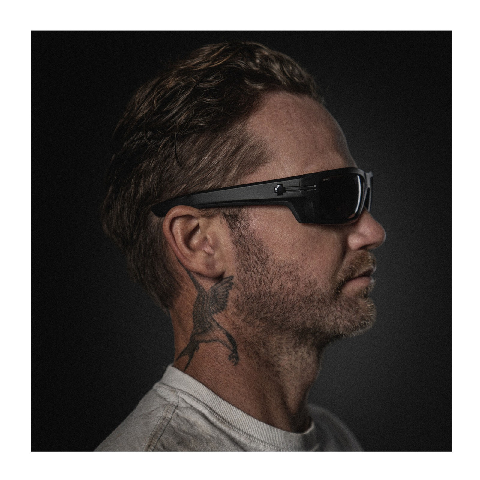 Spy Optic Rebar SE ANSI Sunglasses (Matte Black Frame/Happy Gray Green Lens)