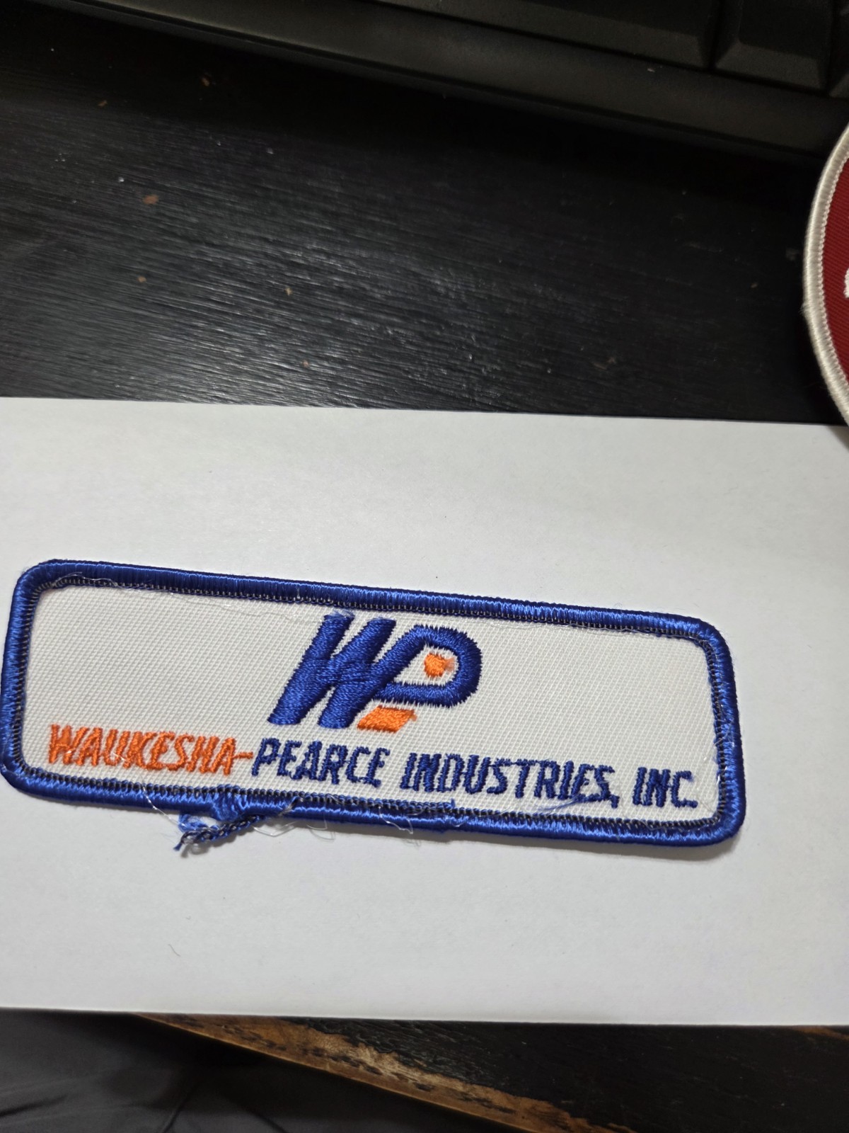 Vtg Waukesha-Pearce Industries Patch
