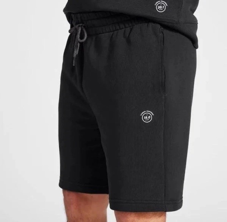NEW Allbirds R&R Black Sweat Shorts Lounge Drawstring Pockets Casual Size S