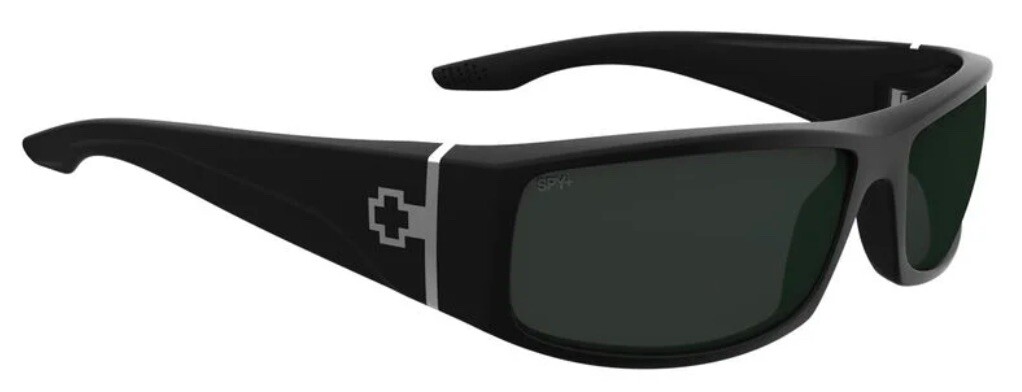 Spy Optic COOPER Sunglasses – MATTE Black / HAPPY Gray Green Lens NEW
