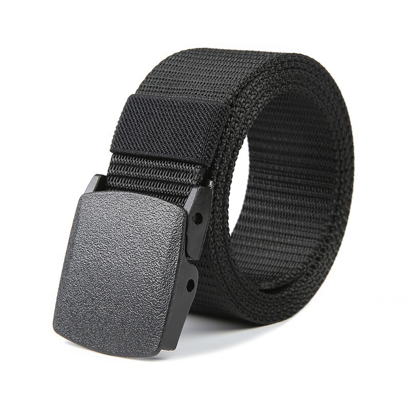 Men’s Plastic Cam Buckle Nylon Quick Release Multifunctional Training Belt