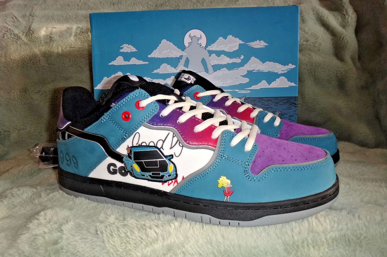 Legacy Drip X JUICE WRLD 999 LIMITED GOODBYE & GOOD RIDDENCE Shoes SIZE 13