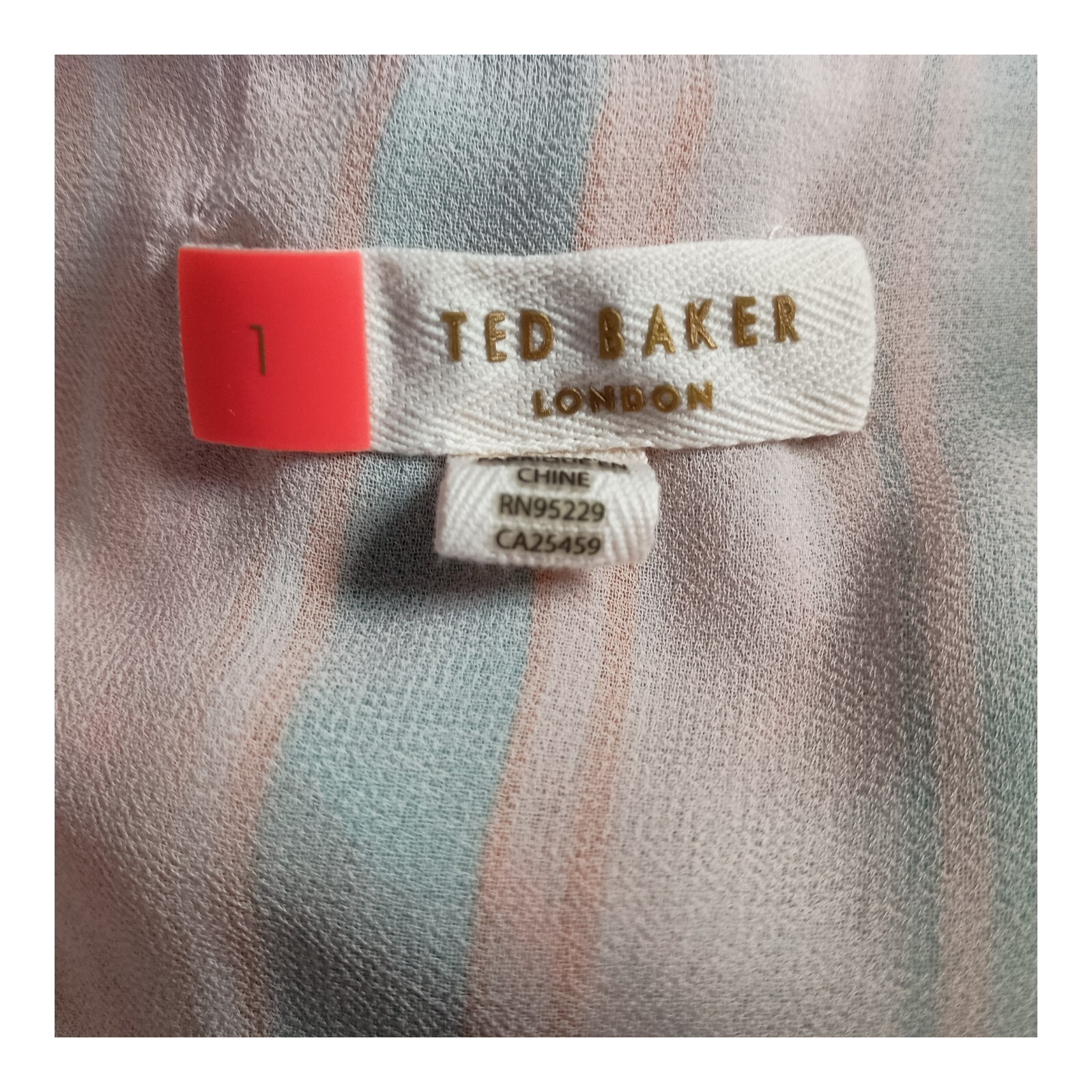 Ted Baker Dress 4 Womens Multicolor Long Maxi Sleeveless Crew Neck Silk Casual