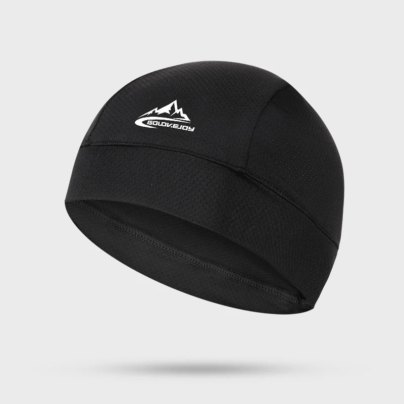 Cooling Moisture Sweat Wicking Dome Skull Cap Helmet Liner Bald Sport Beanie Hat