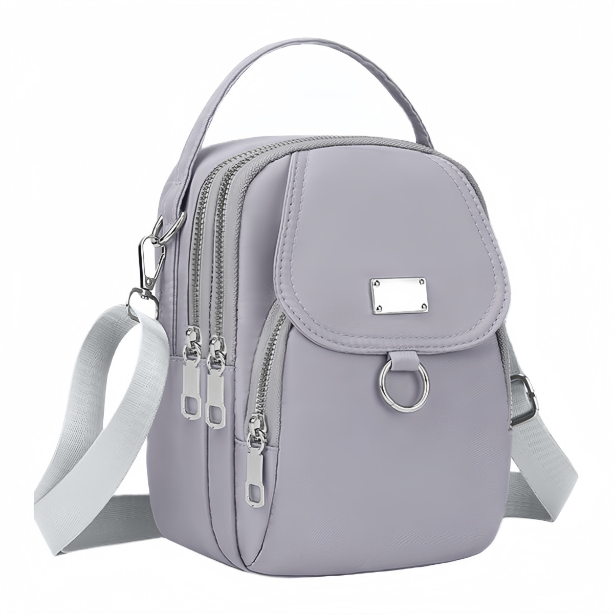Multifunctional Small Handbag Crossbody Bag Shoulder Bag With Multiple Pockets
