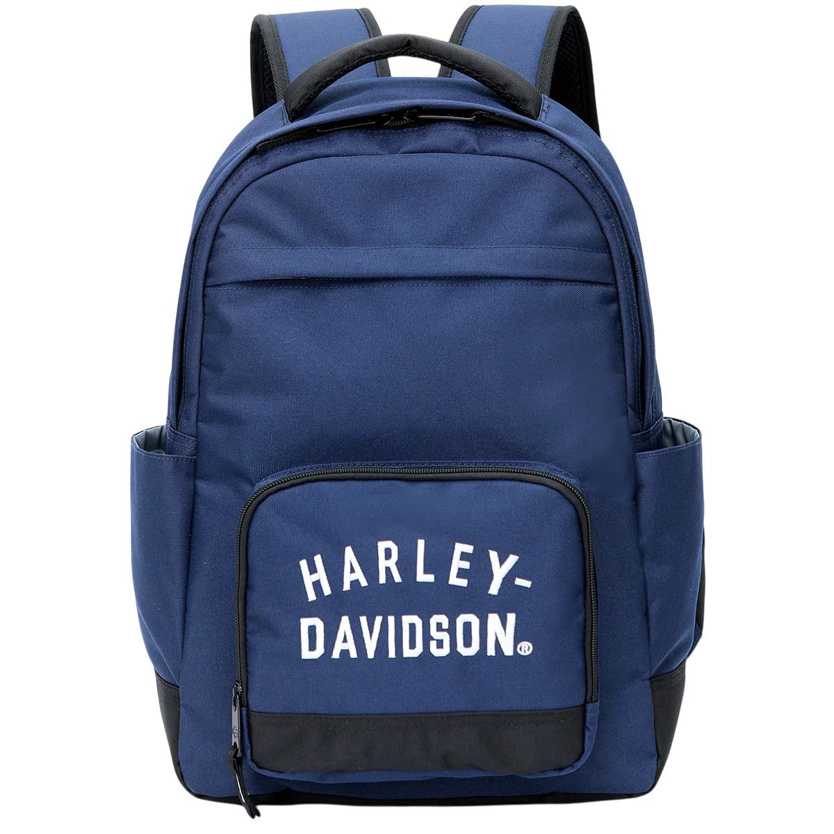 Harley-Davidson Rugged Twill Water Resistant Backpack Blue Laptop Bag 90224-BLUE