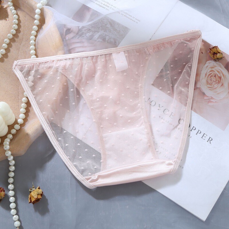1/5 Pack Lot Womens Satin Silky Panties Underwear Sheer See Through String Brief