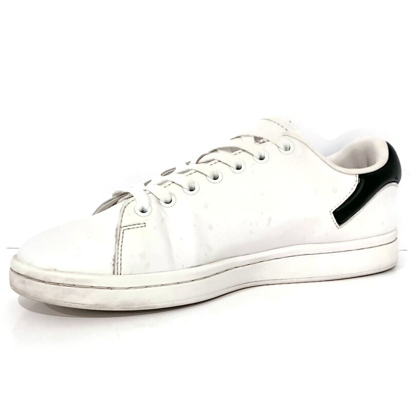 Raf Simons (Runner) White/black Leather Orion Shoes Women’s Size US 7/UK 6/EU 39
