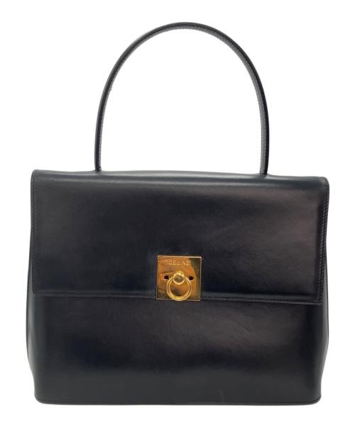 CELINE Leather handbags black