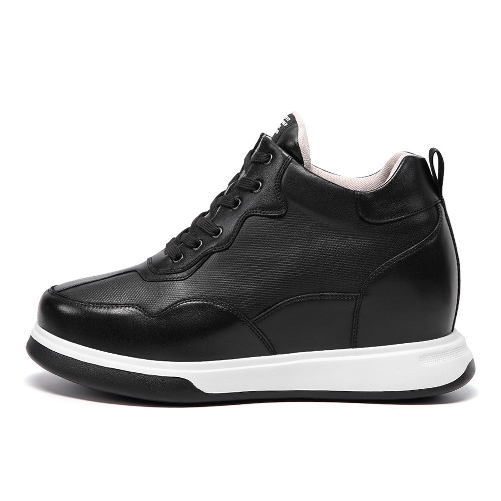 us11 CHAMARIPA 11cm/4.3″ elevator shoes men Height Increase high top sneaker