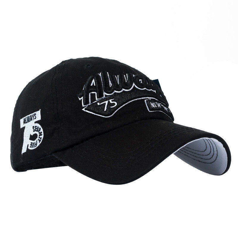 Adjustable Men Women Cotton Baseball Ball Embroidery Letter Hat Hip hop Trucker