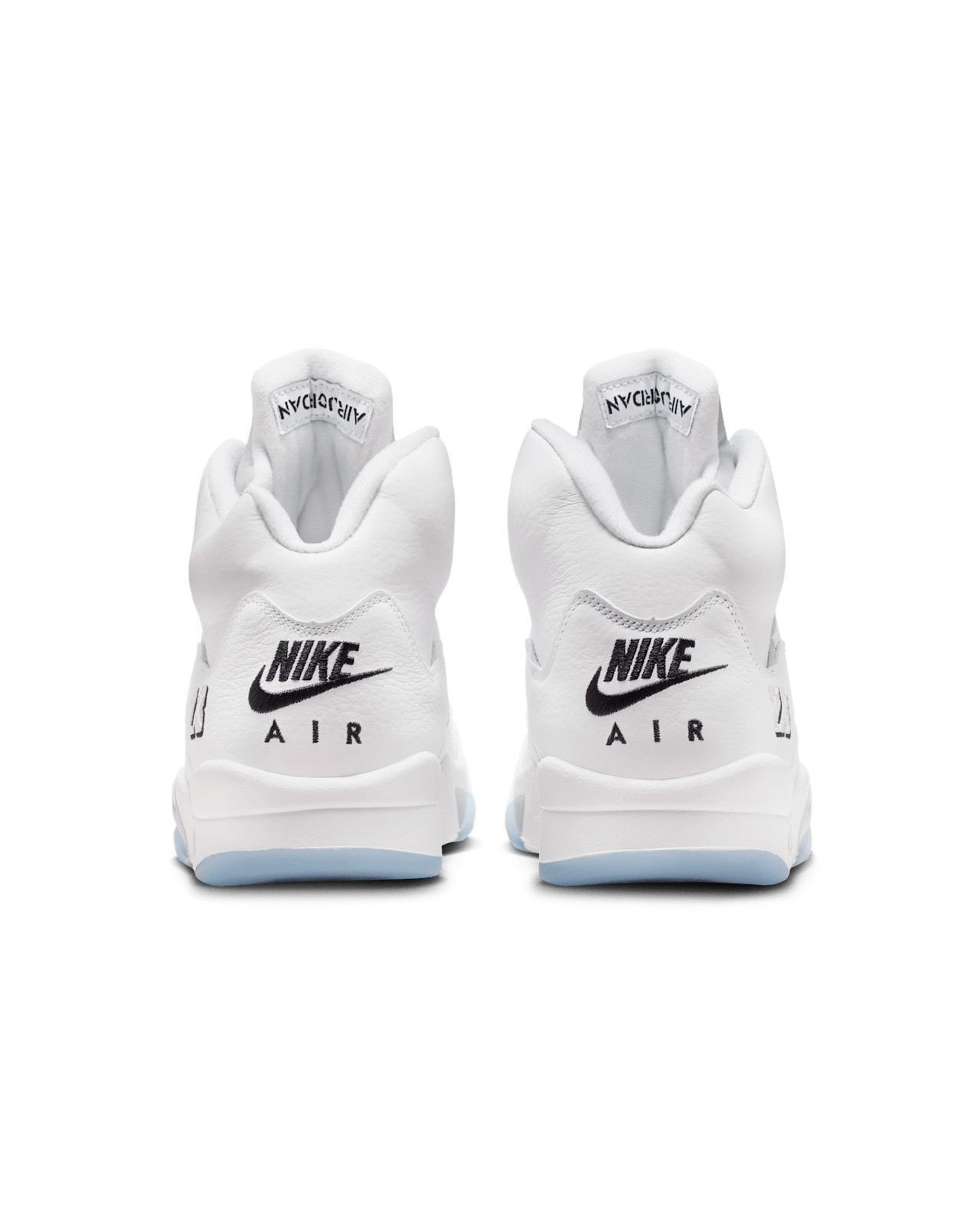 Nike Air Jordan 5 Retro OG White Black Metallic Silver HQ7978-103 Men’s Size NEW