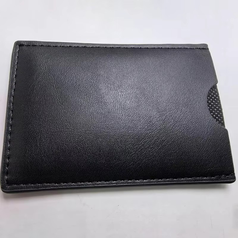 Personalized Leather Bat Wallet Superhero Mask Card Holder Heroic ID Wallet
