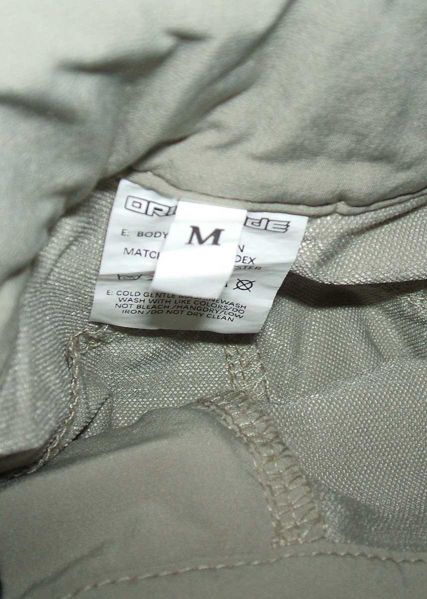 Orionride Shorts Cycling Multifunctional Sports Women M Khaki Nylon Flex