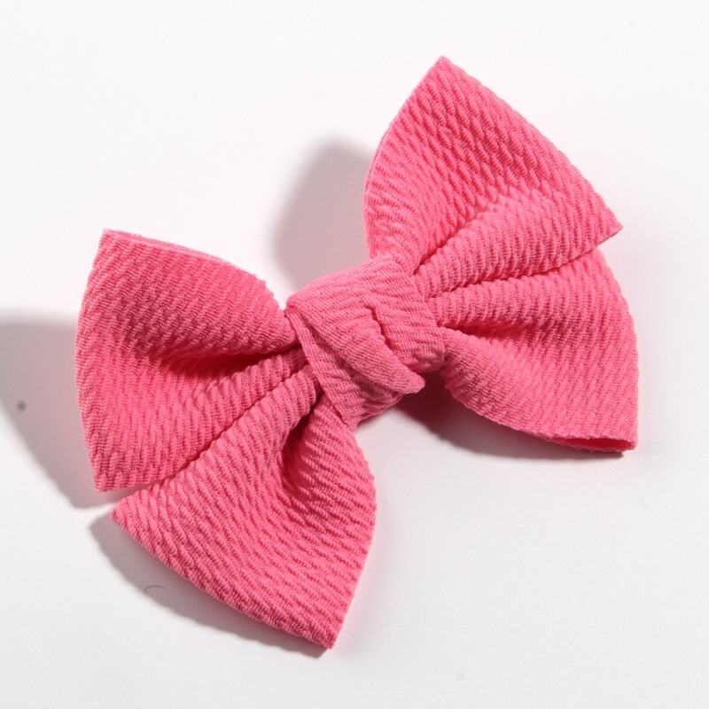 50PCS 11CM 4.3″ Big Seersucker Waffle Hair Bows For Hair Accessories Boutique