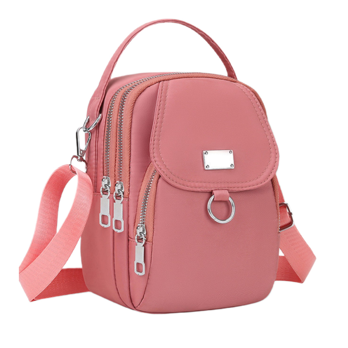 Multifunctional Small Handbag Crossbody Bag Shoulder Bag With Multiple Pockets