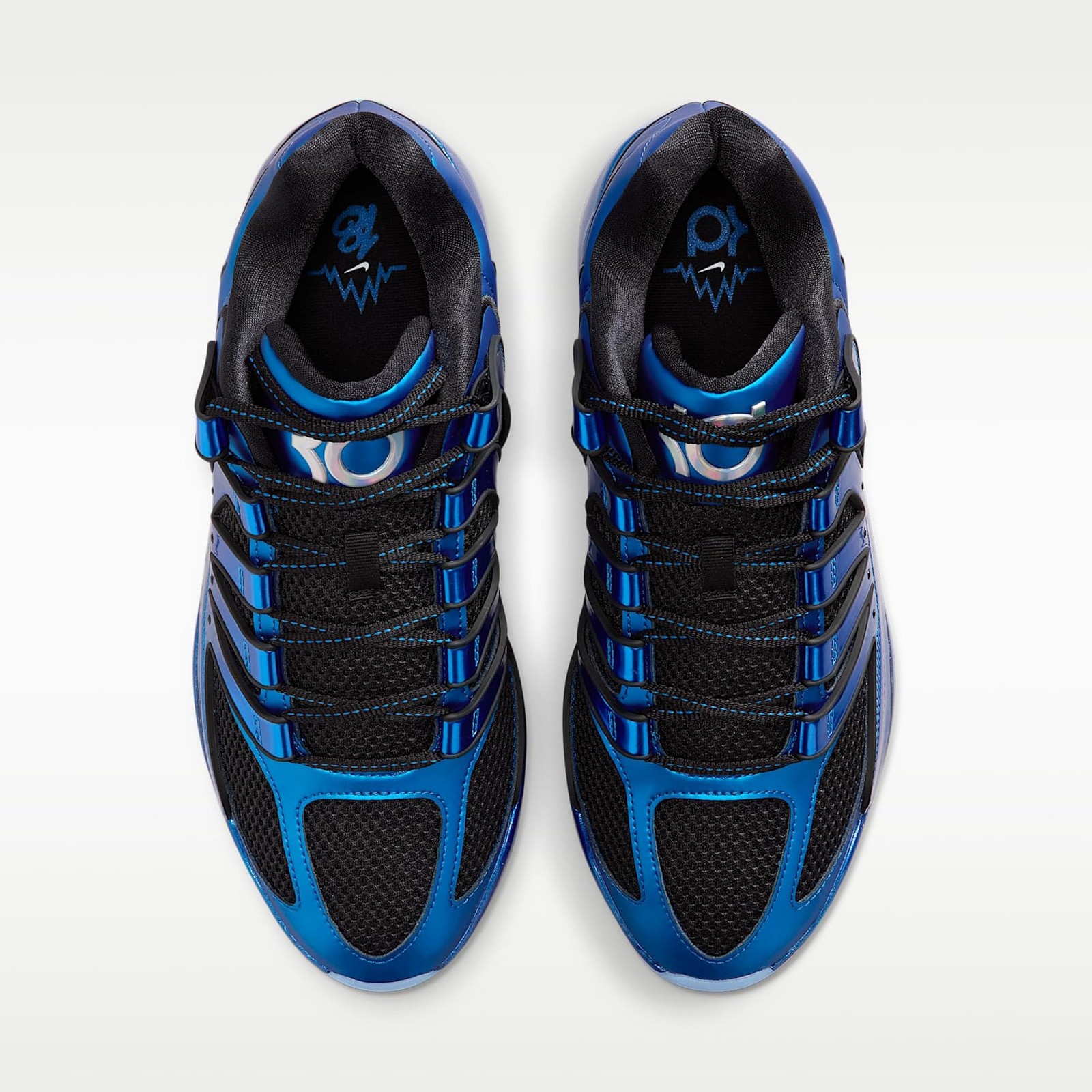Nike KD18 International Blue Basketball Shoes (International Blue/Black/Multi-Co
