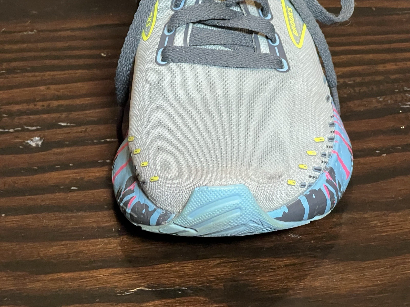 Brooks Glycerin 20 Womens 9.5 Running Shoes – Black/Blue/Pink Paint Drip Splat