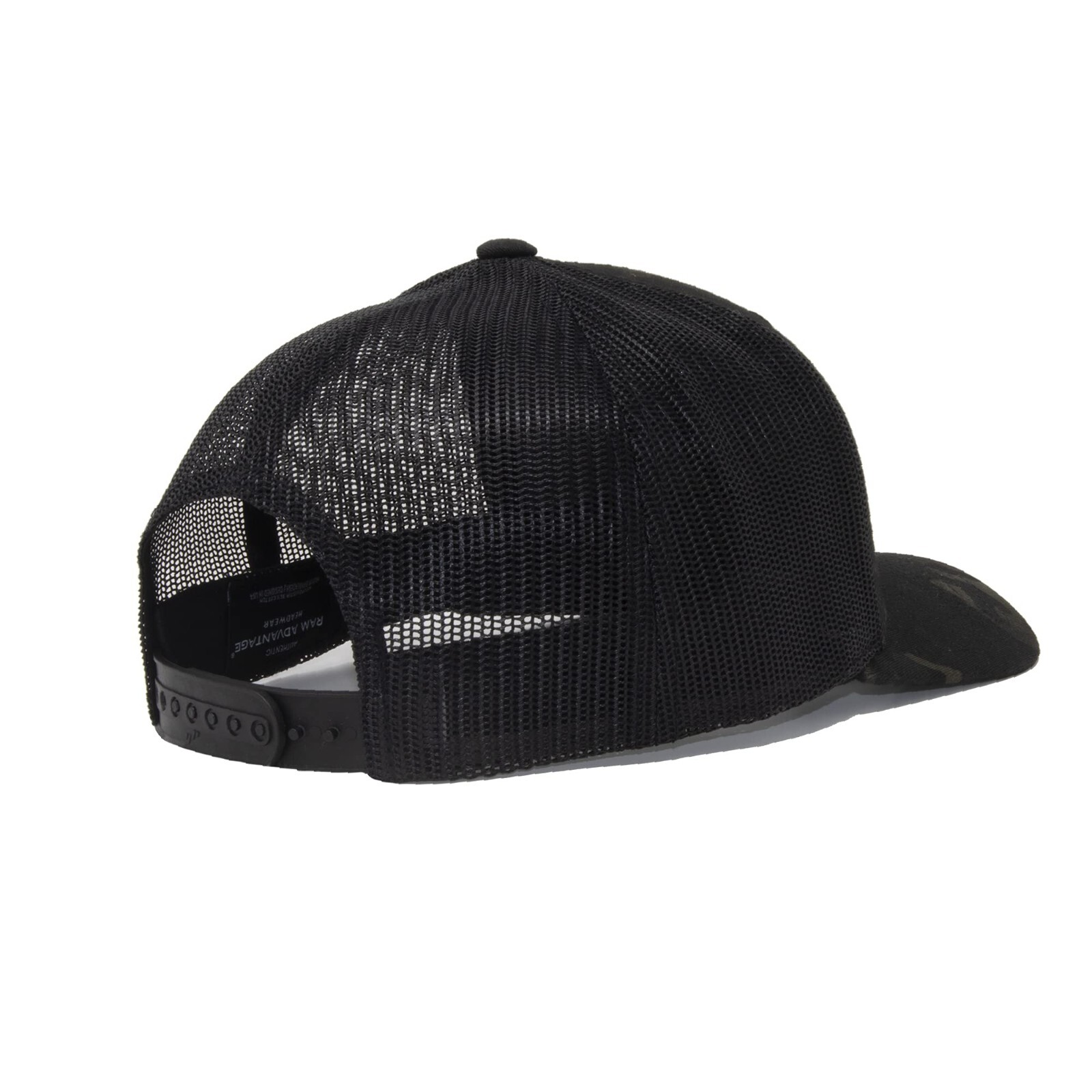 RAM ADVANTAGE Performance Trucker Hat | PVC Patch Snapback Cap Premium Quality D