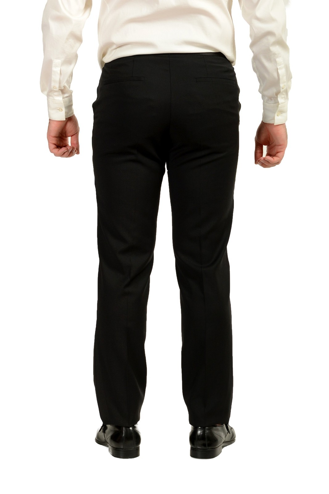 Hugo Boss Men’s “The Stars75/Glamour3” 100% Wool Tuxedo Black Suit US 38R IT 48R