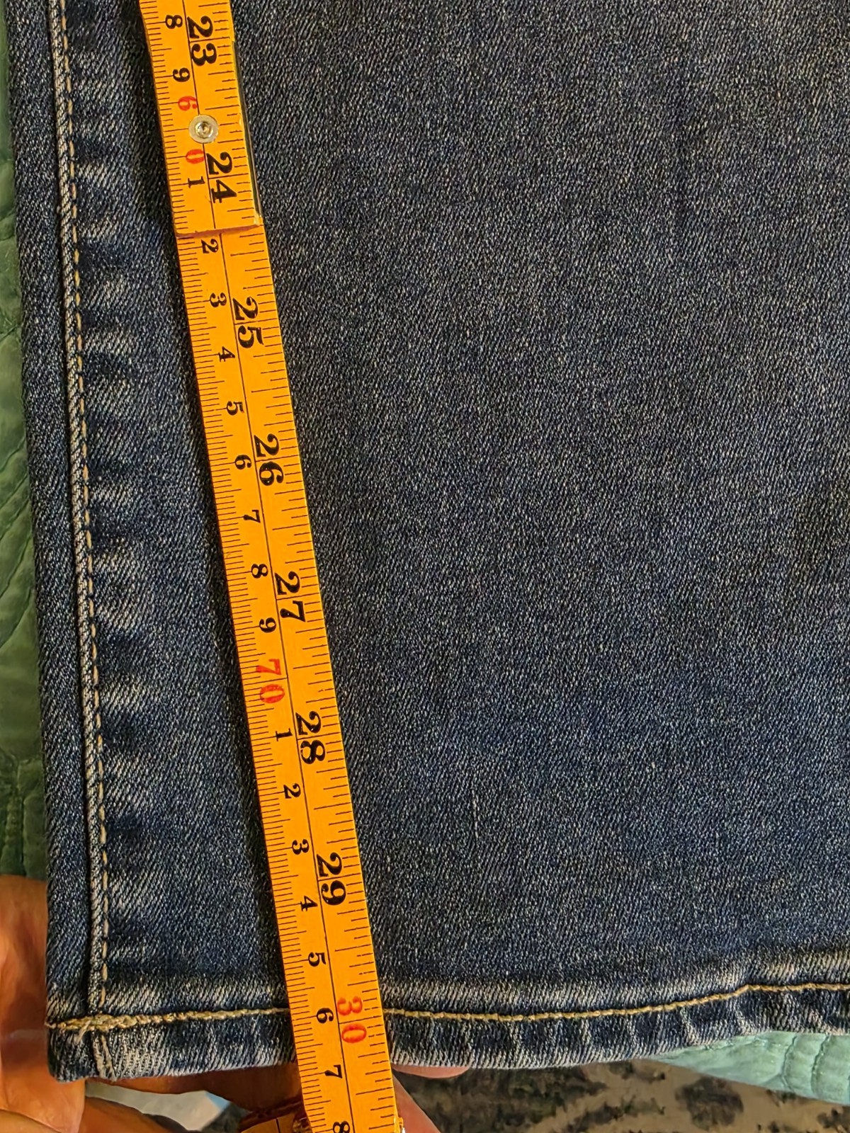 Guess Men’s Sz 36(Actual 28×30)Vermont Slim Stretch Medium Sky Wash Denim Jeans
