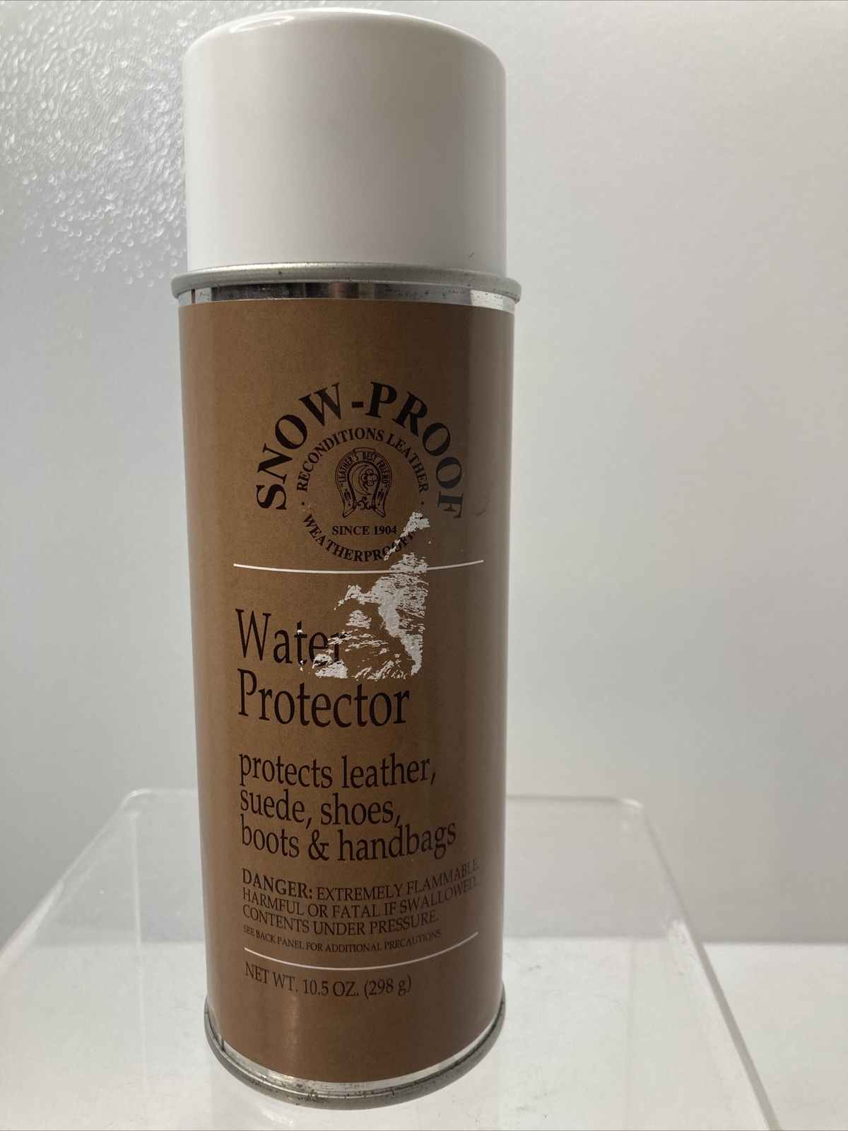 Snow-Proof FIEBING Water & Stain Protector Aerosol For Leather 10.5 oz (298 g)