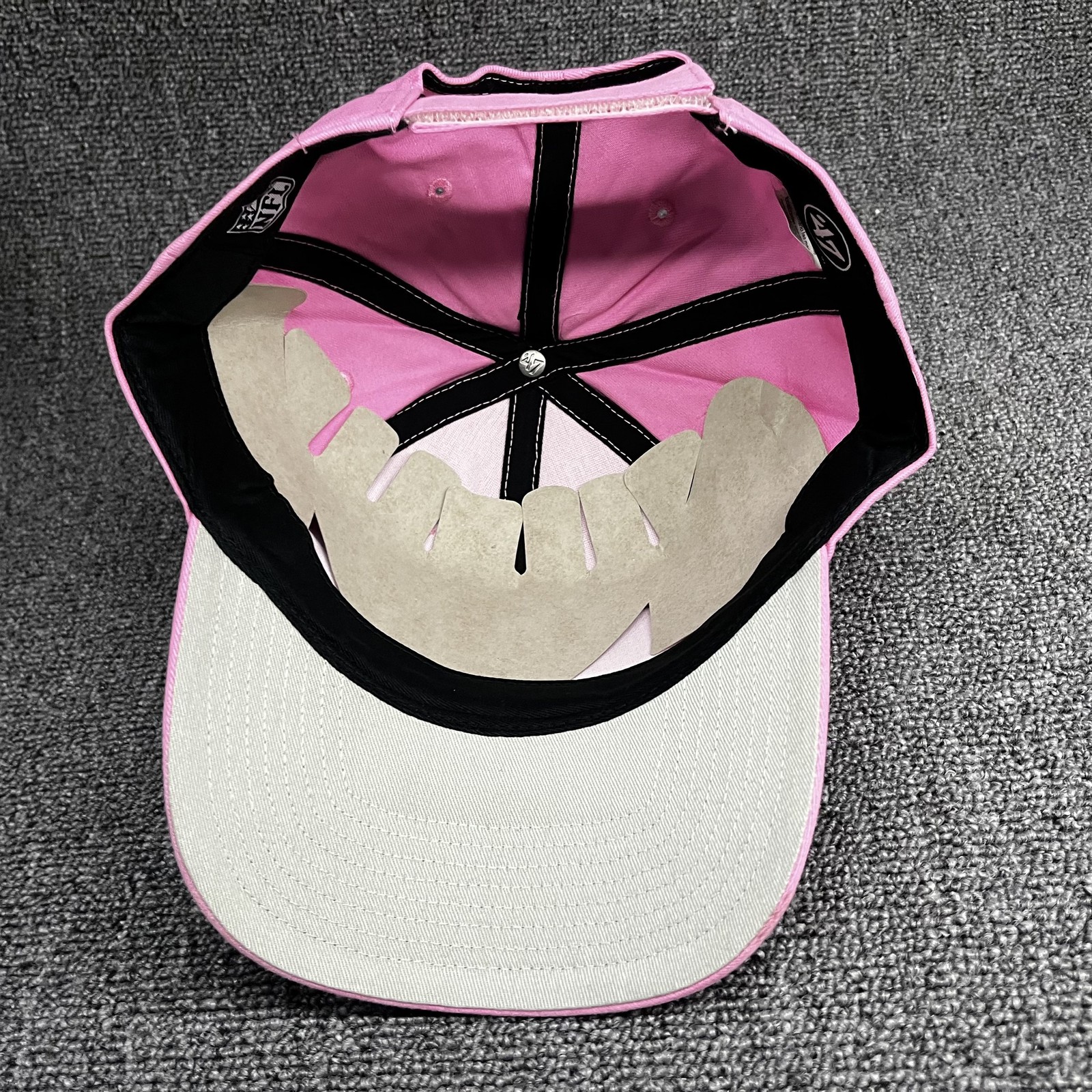 ’47 Brand Dallas Cowboys Strapback Pink Curved Brim Hat Unknown Size