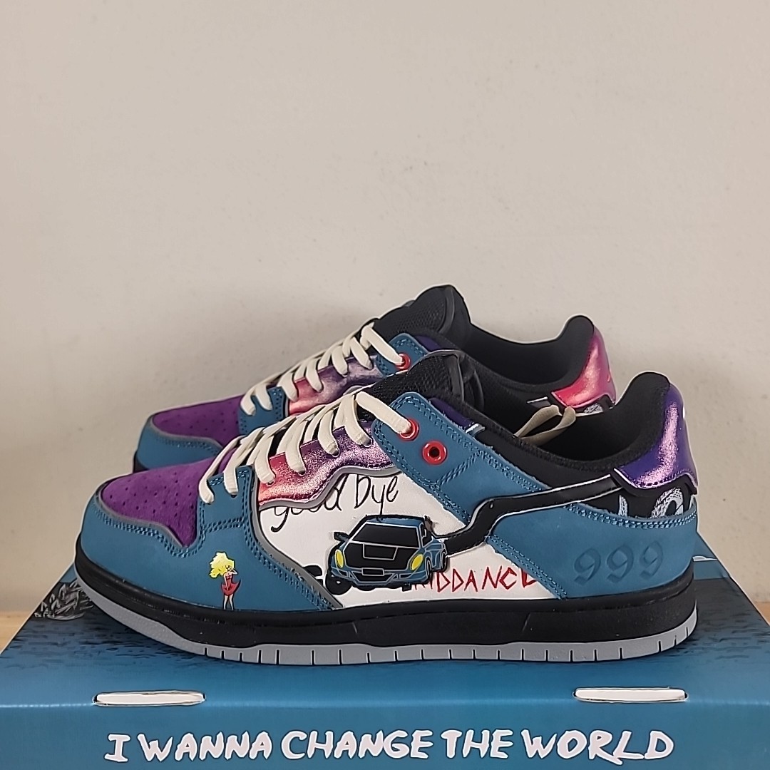JUICE WRLD LIMITED Legacy Drip GOODBYE & GOOD RIDDENCE Shoes SIZE 10 Brand New
