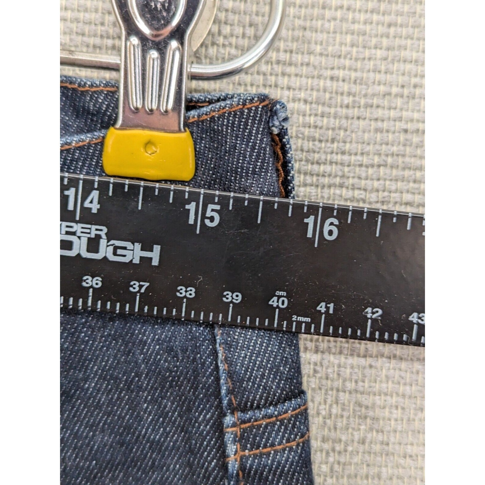 Calvin Klein Blue Jeans Size 8 Straight Leg Stretch -0125G200