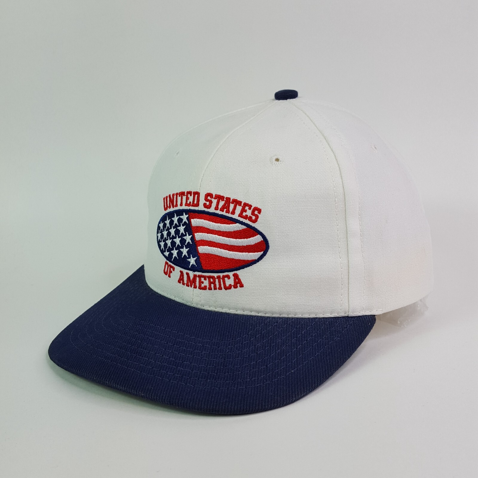 Vintage United States Of American USA Made Snapback Hat Baseball Cap Patriotic