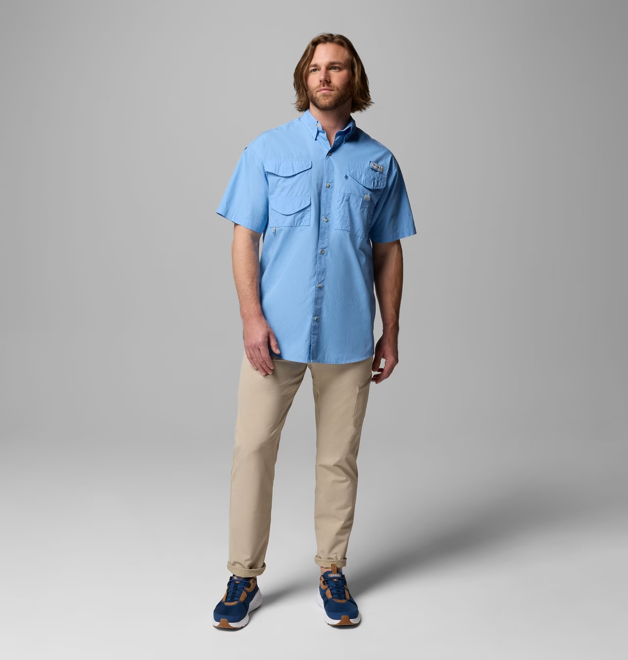 Columbia PFG Bonehead Men’s Short Sleeve Fishing Shirt Cotton
