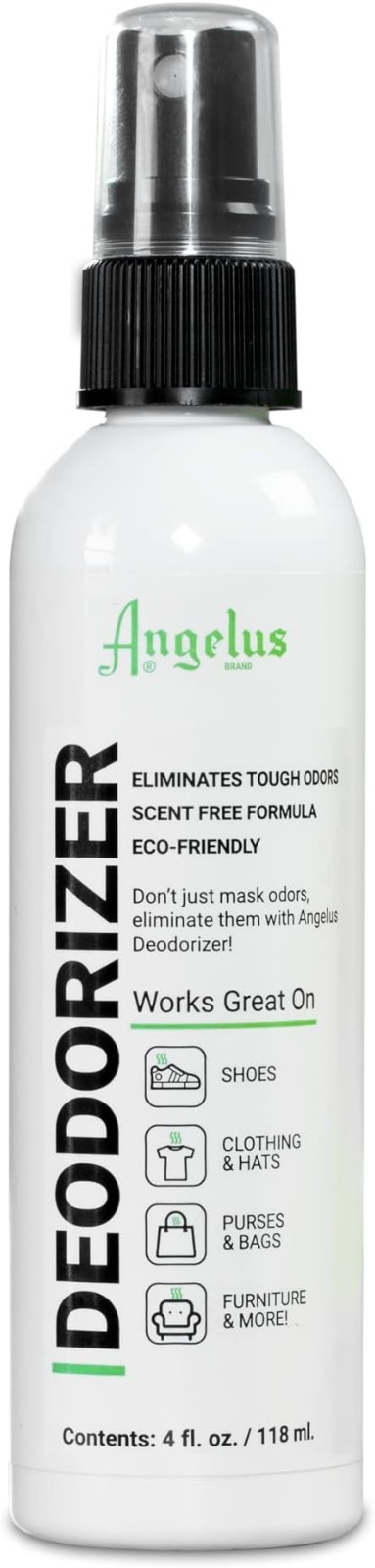 Angelus Brand Shoes Boots Clothing Purses Furniture Deodorizer Scent Free 4 oz