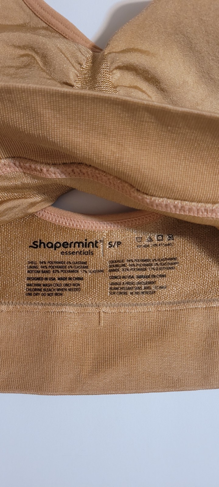 Shapermint Essentials Shaper Bra, Shapermint Daily Comfort Wireless Bra, Small