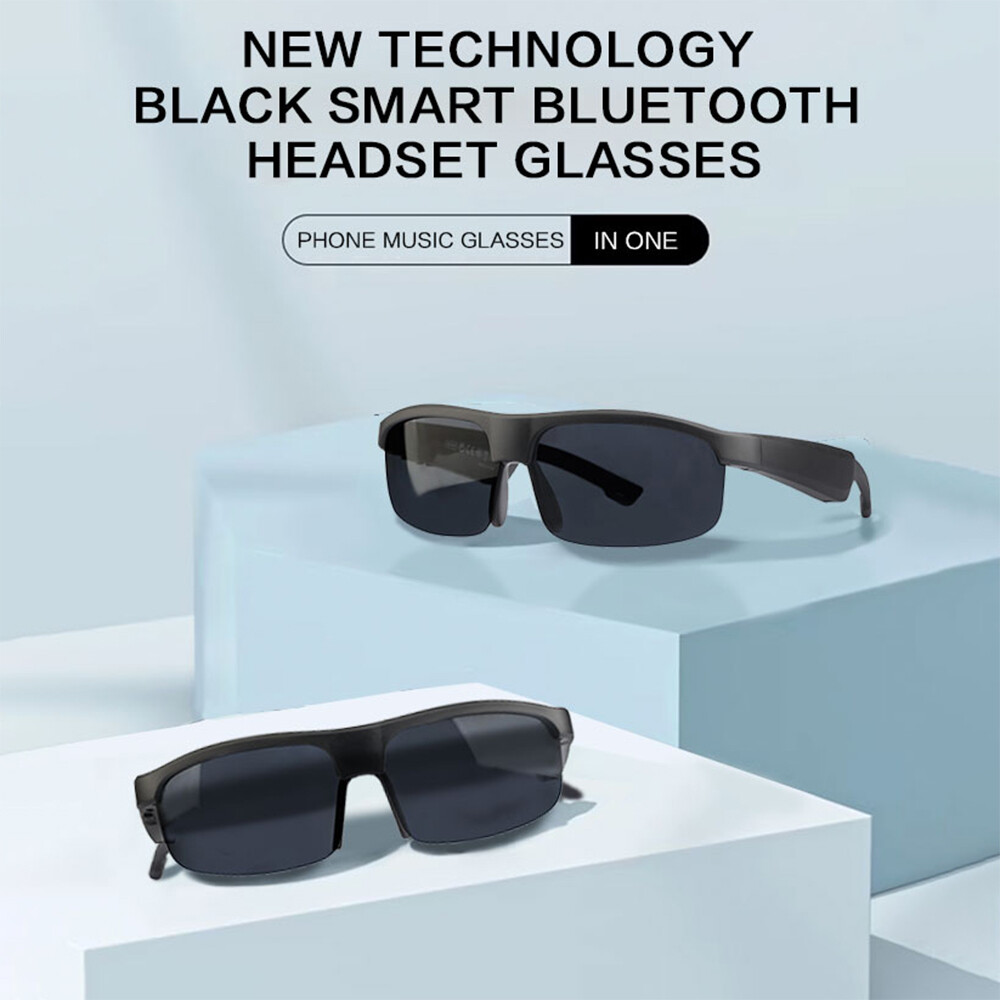 Wireless Audio Smart Glasses Bluetooth Glasses for Calls&Music,Driving Glasses