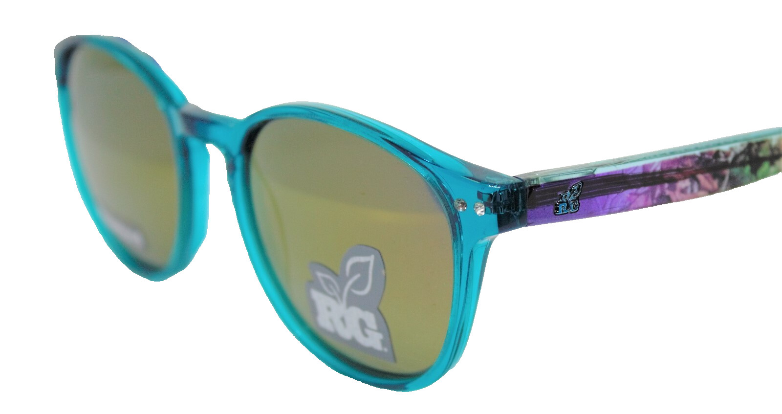 New REALTREE GIRL G200 Green Women’s Polarized Mirrored Sunglasses 51-19-140