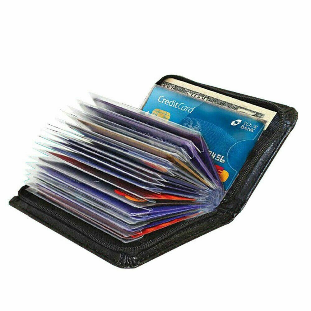 Lock Wallet As Seen on TV Amazing Slim Leather RFID Card Wallet ID Holder Purses
