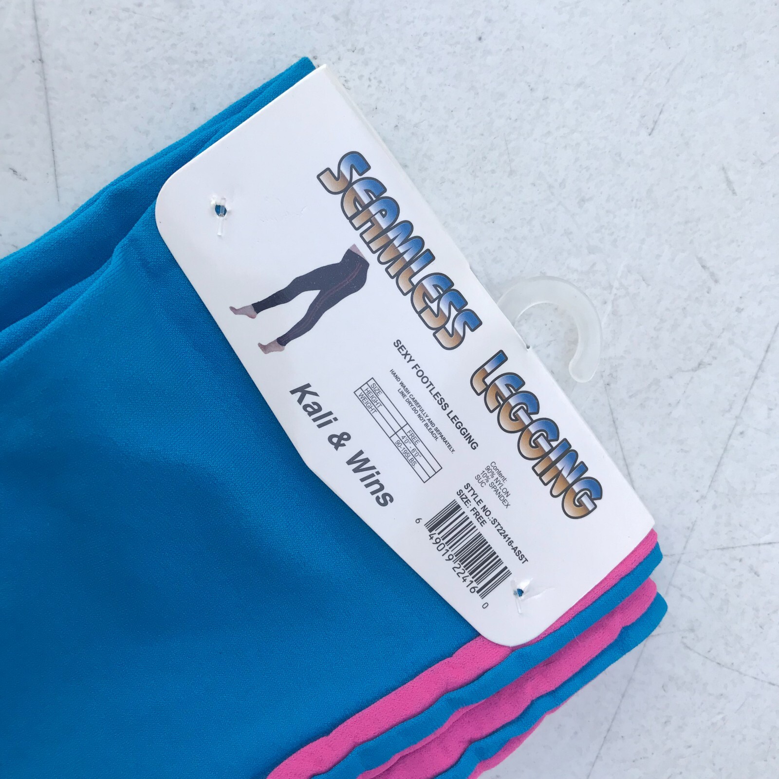 KALI & WINS SEAMLESS LEGGING Sexy Footless Leggings 90% Nylon 10% Spandex