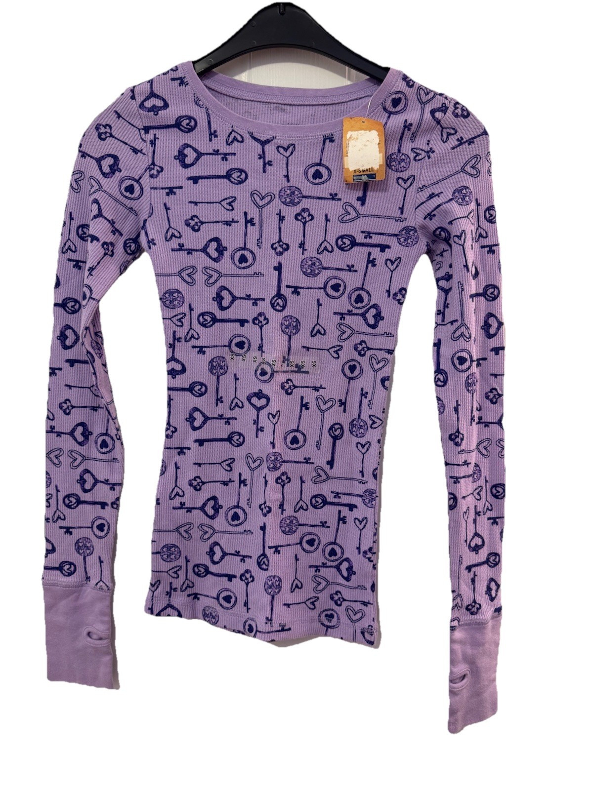 WOMEN’S ARIZONA THERMAL LIGHT PURPLE SIZE X SMALL CHILD NEW!