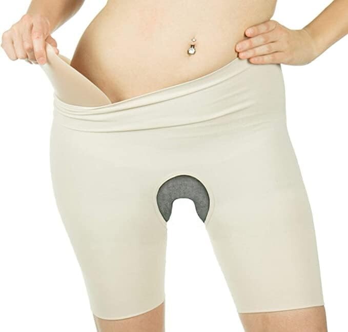 SKINISTER SCULPTRESS 90%NYLON 10%SPANDEX SHAPE WEAR TRUNKS SIZE M