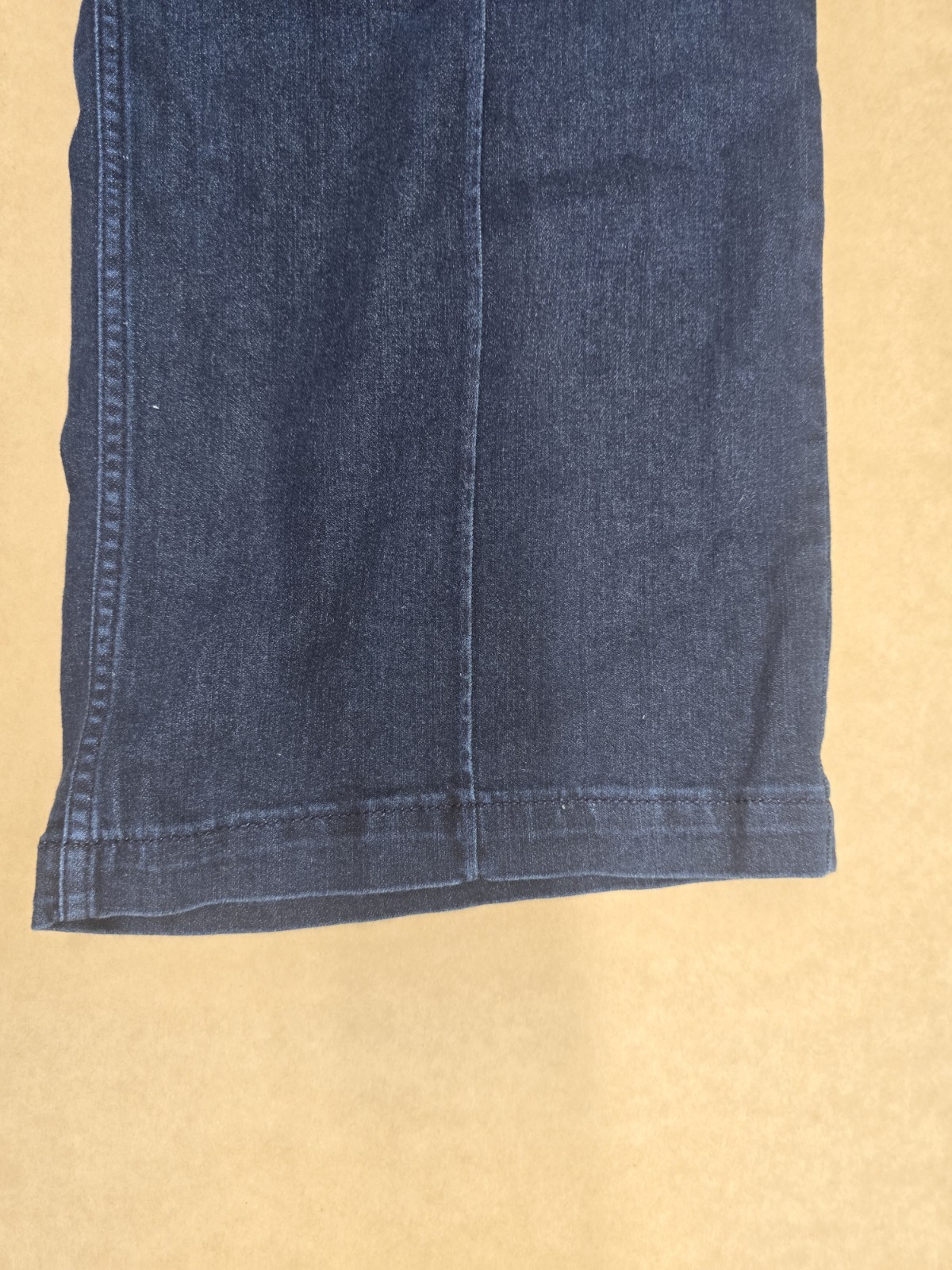 Beautiful by Lawrence Zarian Women’s Straight Mid Rise Dark Wash Blue 5-Pocket